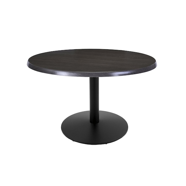 Holland Bar Stool Co 30" Tall In/Outdoor All-Season Table, 36" dia. Charcoal Top OD214-2230BWOD36RChar - main